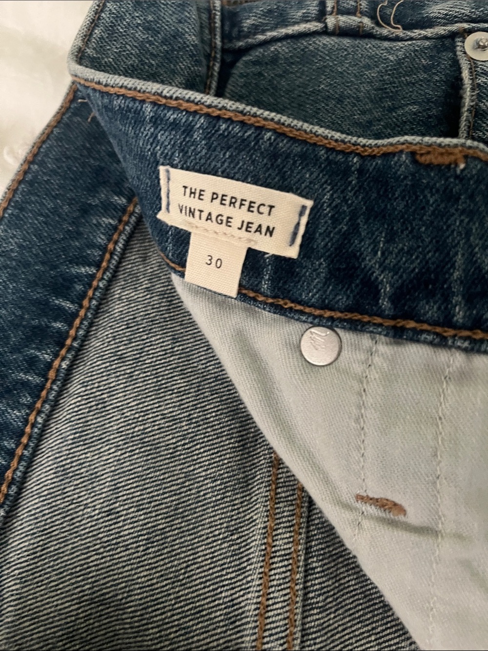Women’s NWT Madewell “the perfect fit”